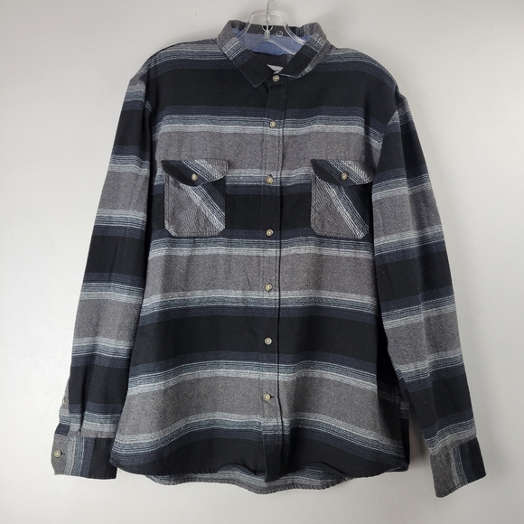 Tallwoods Mens Large Button Down Flannel - Picture 12 of 13